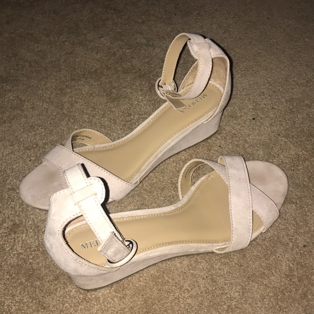 Merona Pink Suede Sandal